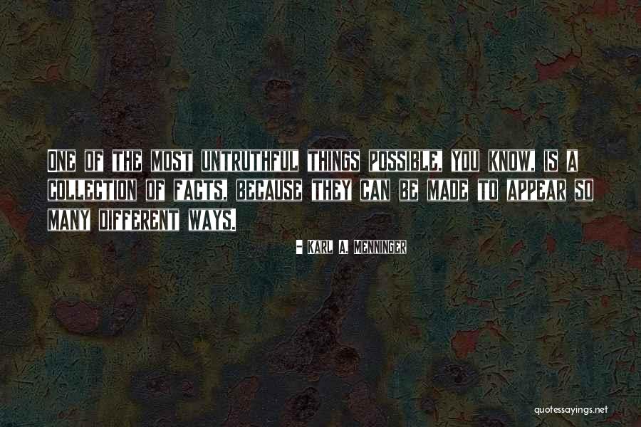 Fitzrandolph Traditions Quotes By Karl A. Menninger Fitzrandolph Traditions Quotes By Karl A. Menninger