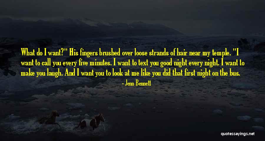 Five Fingers Quotes By Jenn Bennett