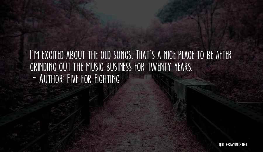 Five For Fighting Quotes 1820174