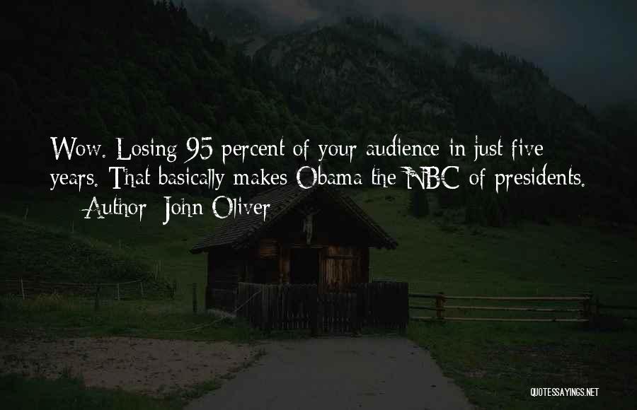 Five Percent Quotes By John Oliver