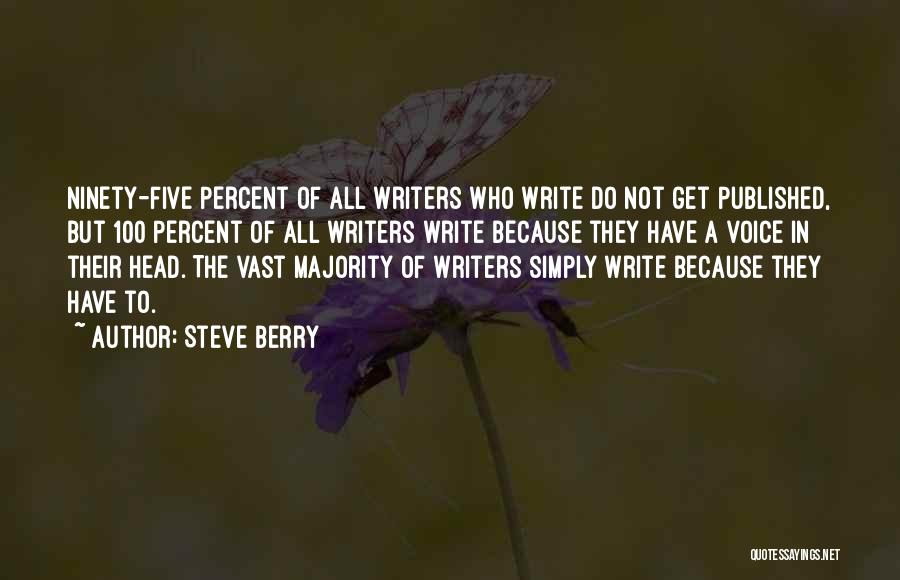 Five Percent Quotes By Steve Berry