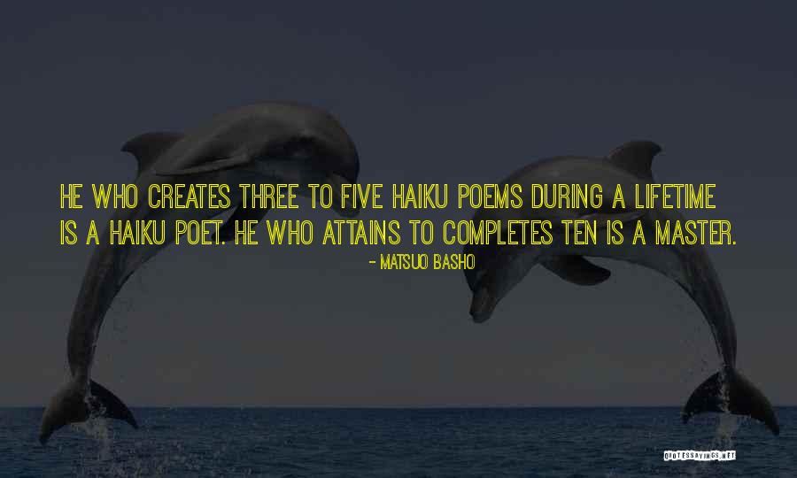 Five Poems Quotes By Matsuo Basho Five Poems Quotes By Matsuo Basho