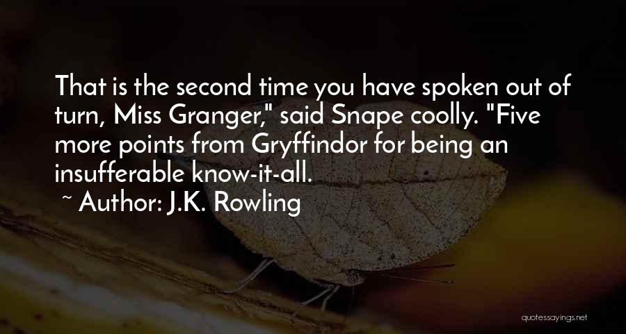 Five Points Quotes By J.K. Rowling