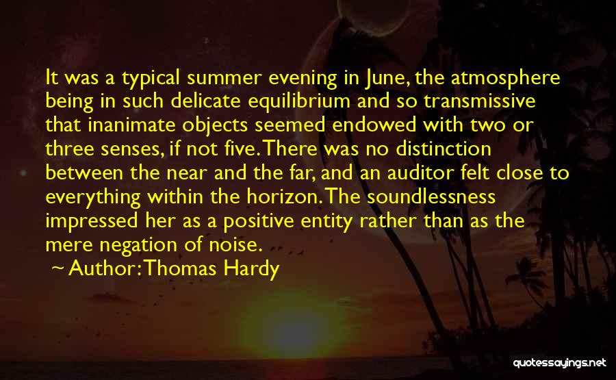 Five Senses Quotes By Thomas Hardy