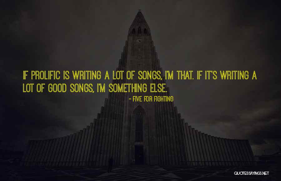 Five Song Quotes By Five For Fighting Five Song Quotes By Five For Fighting