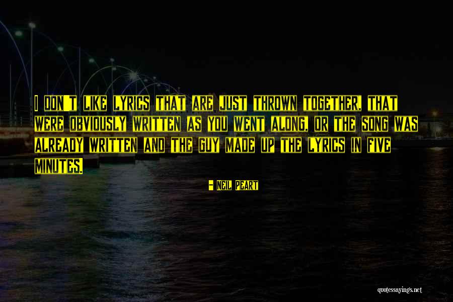 Five Song Quotes By Neil Peart Five Song Quotes By Neil Peart