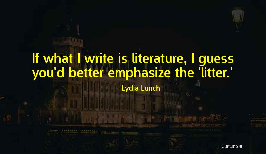 Five Year Birthday Quotes By Lydia Lunch Five Year Birthday Quotes By Lydia Lunch