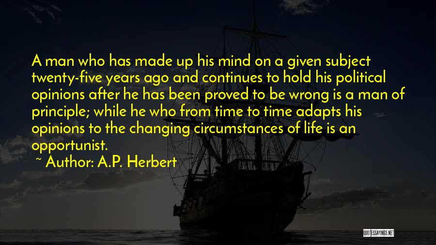 Five Years Quotes By A.P. Herbert