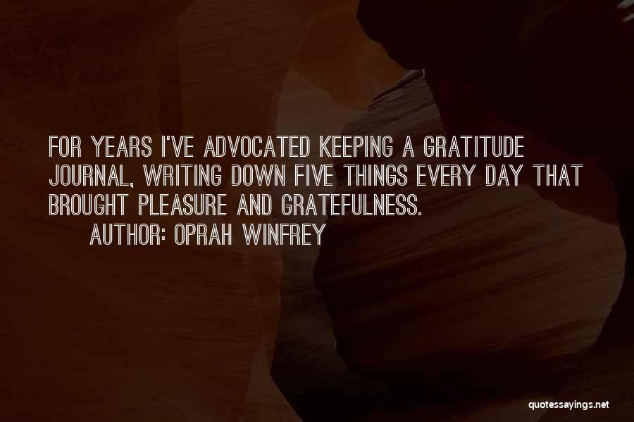 Five Years Quotes By Oprah Winfrey