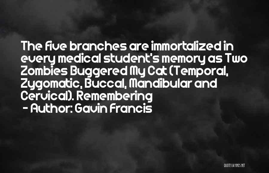 Five Zombies Quotes By Gavin Francis