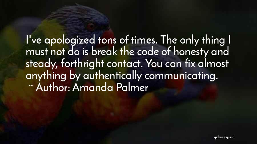 Fix Break Up Quotes By Amanda Palmer