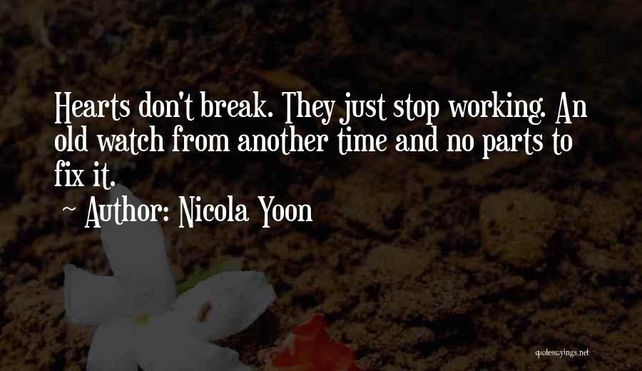 Fix Break Up Quotes By Nicola Yoon