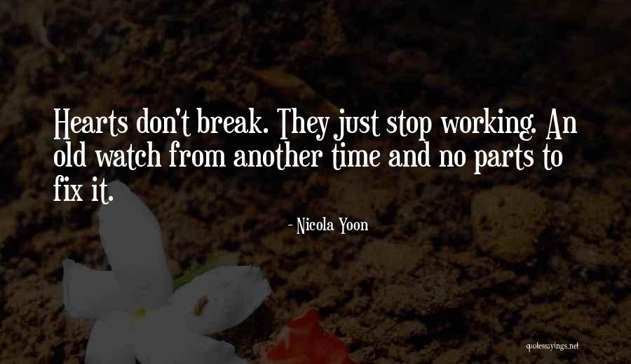 Fix Break Up Quotes By Nicola Yoon