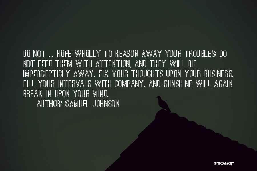 Fix Break Up Quotes By Samuel Johnson