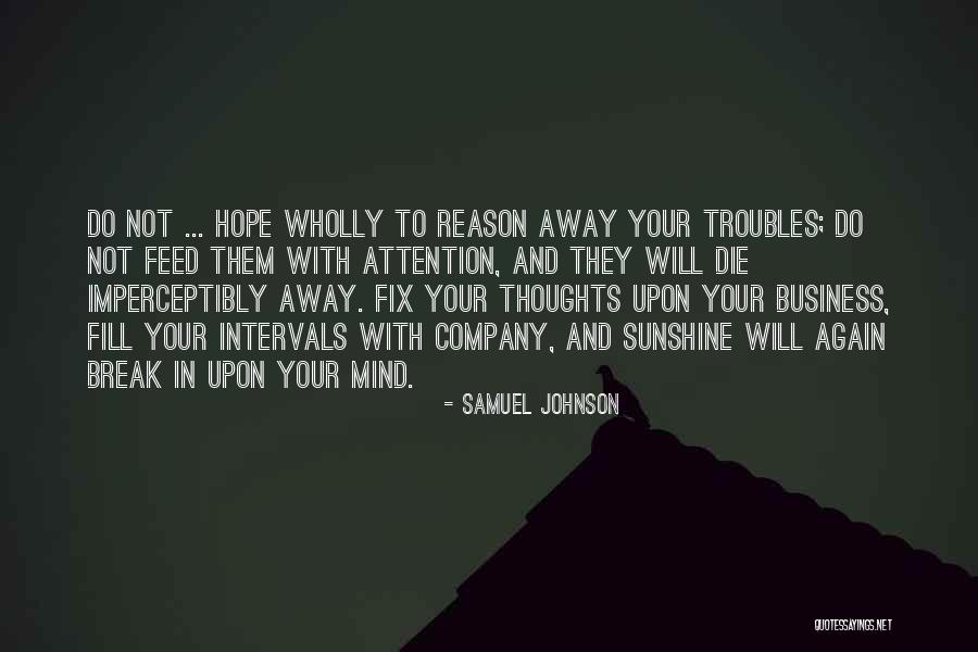 Fix Break Up Quotes By Samuel Johnson