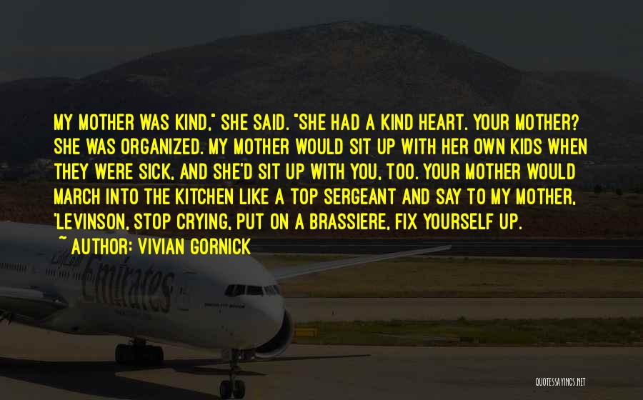 Fix Heart Quotes By Vivian Gornick