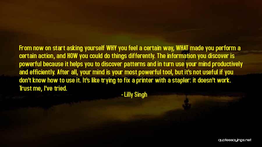 Fix Yourself Quotes By Lilly Singh Fix Yourself Quotes By Lilly Singh