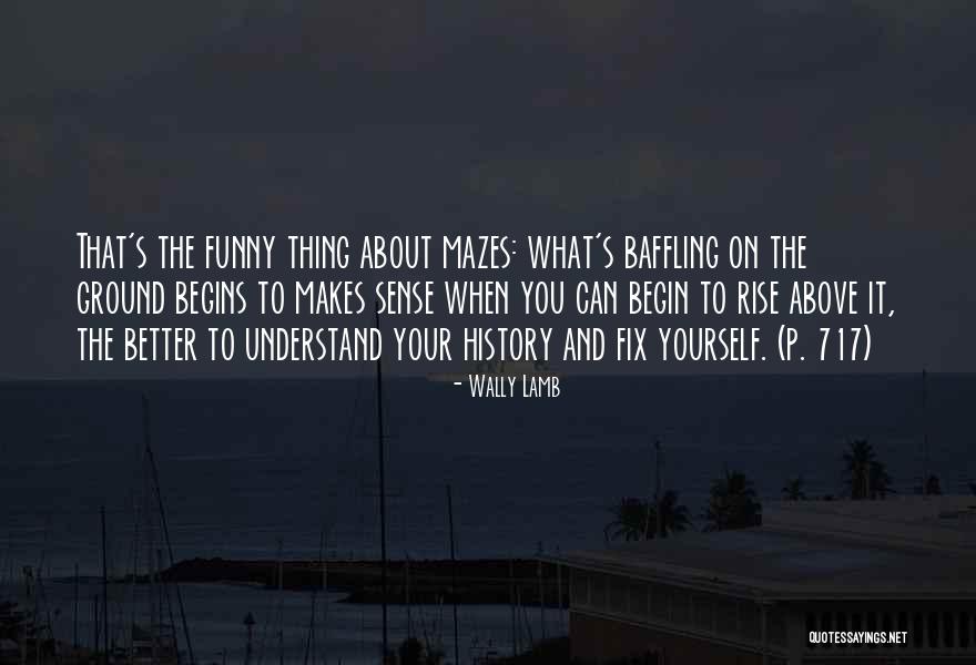 Fix Yourself Quotes By Wally Lamb Fix Yourself Quotes By Wally Lamb