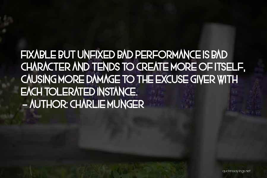 Fixable Quotes By Charlie Munger