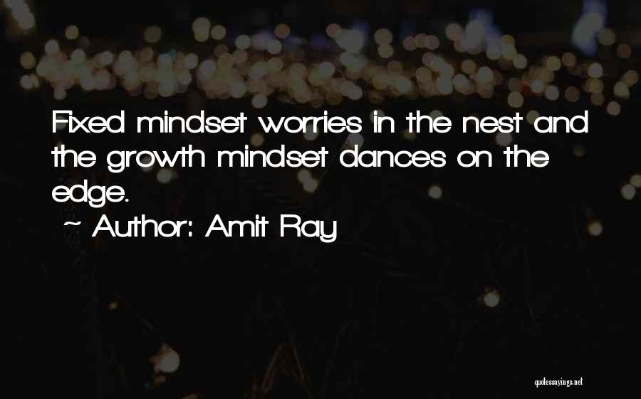 Fixed And Growth Mindset Quotes By Amit Ray