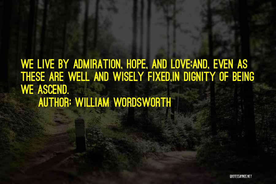 Fixed Love Quotes By William Wordsworth