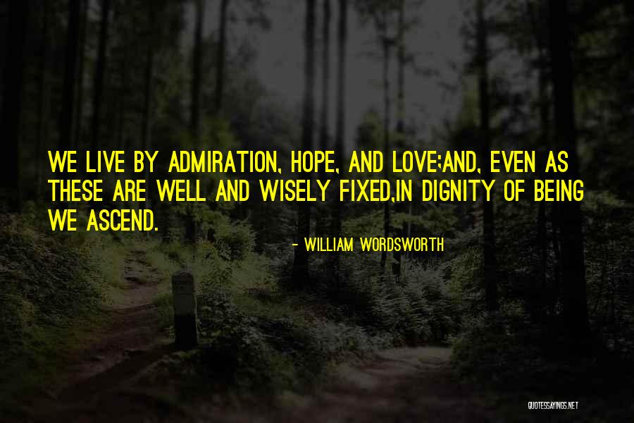 Fixed Love Quotes By William Wordsworth