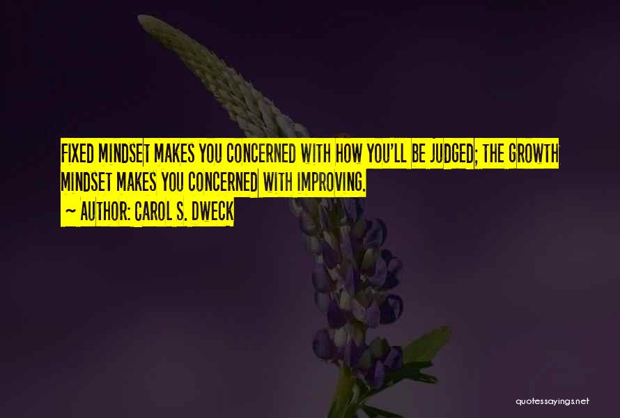 Fixed Mindset Quotes By Carol S. Dweck