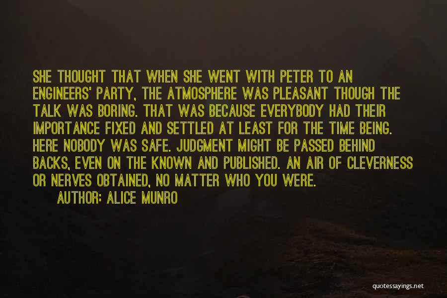 Fixed On You Quotes By Alice Munro