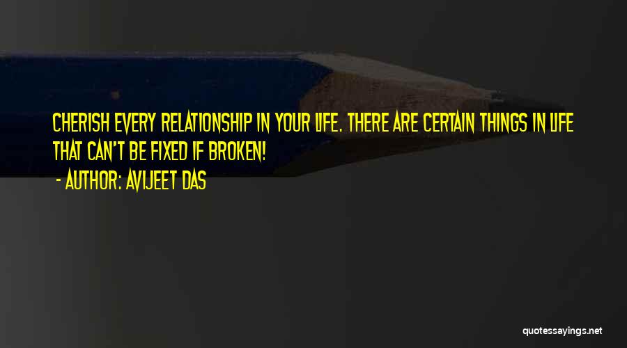 Fixed Relationship Quotes By Avijeet Das