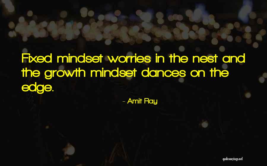 Fixed Vs Growth Mindset Quotes By Amit Ray