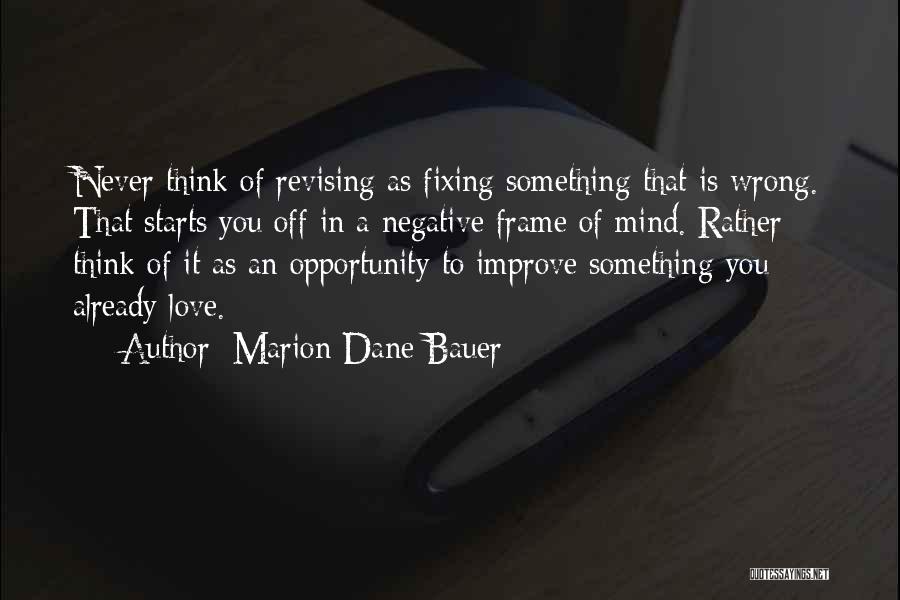 Fixing Love Quotes By Marion Dane Bauer