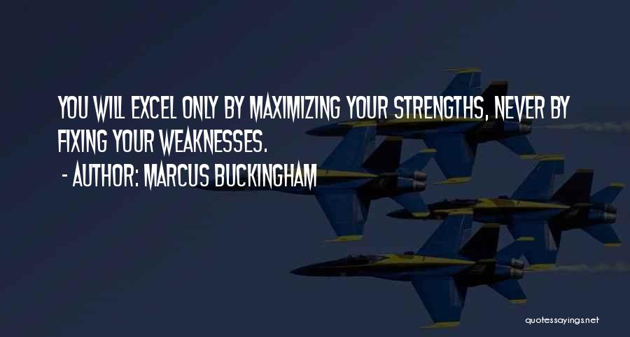 Fixing Things With Someone Quotes By Marcus Buckingham