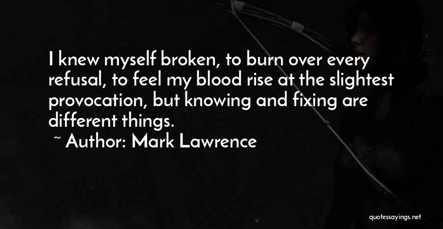 Fixing What's Broken Quotes By Mark Lawrence
