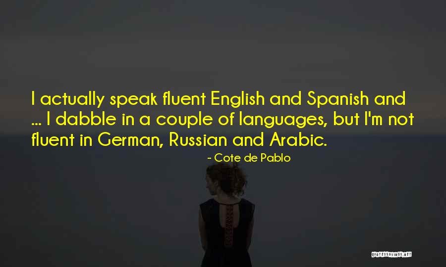 Fizzle Rocks Quotes By Cote De Pablo Fizzle Rocks Quotes By Cote De Pablo