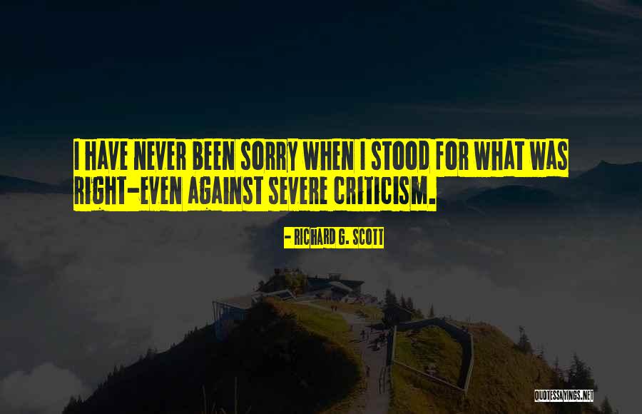 Flache Resultat Quotes By Richard G. Scott Flache Resultat Quotes By Richard G. Scott
