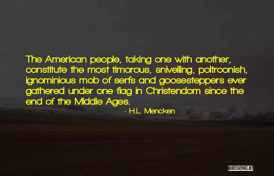 Flag American Quotes By H.L. Mencken Flag American Quotes By H.L. Mencken