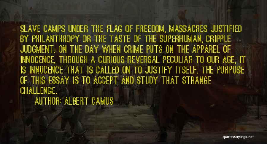 Flag Day Quotes By Albert Camus