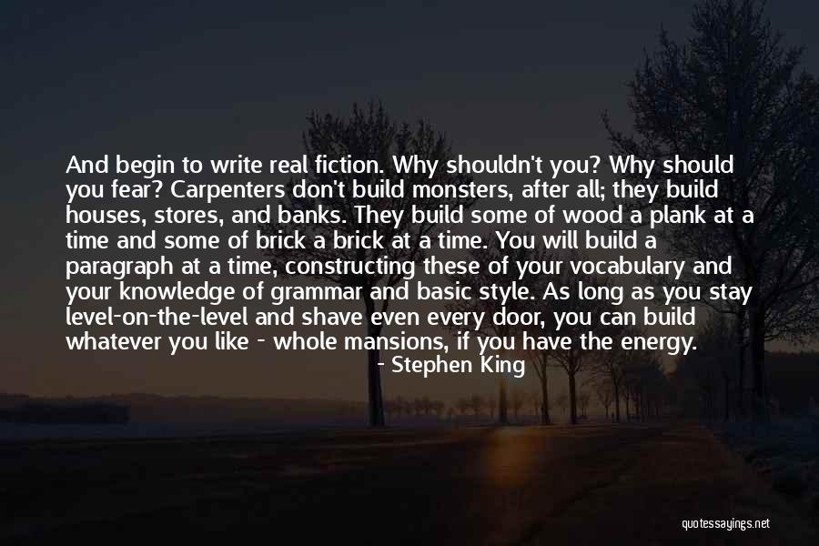 Flagellating Dictionary Quotes By Stephen King