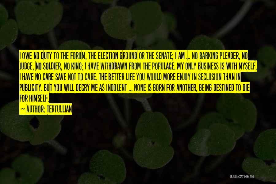 Flagellum Whip Quotes By Tertullian