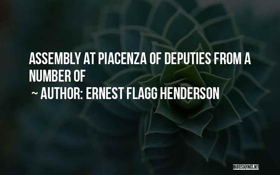 Flagg Quotes By Ernest Flagg Henderson