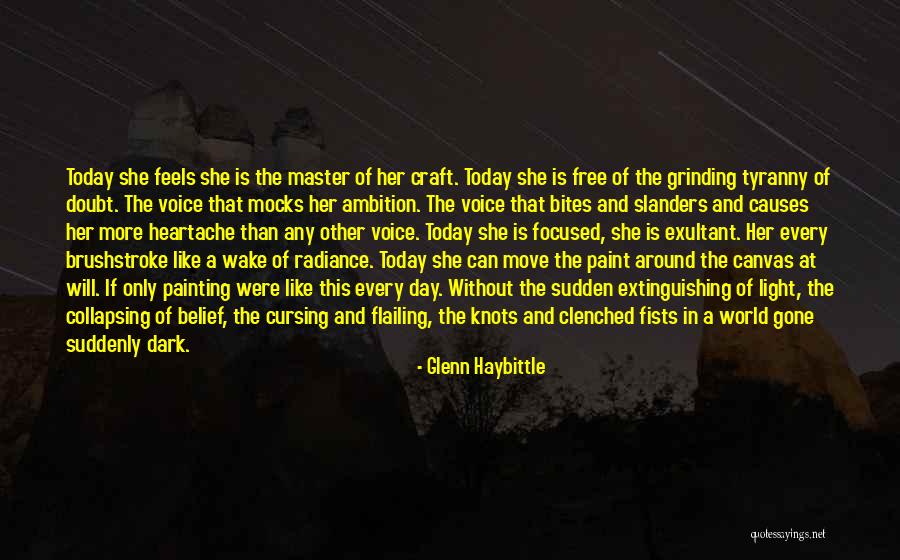 Flailing Quotes By Glenn Haybittle