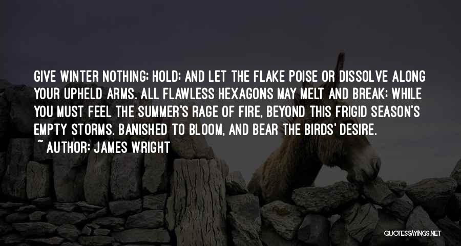 Flake Quotes By James Wright