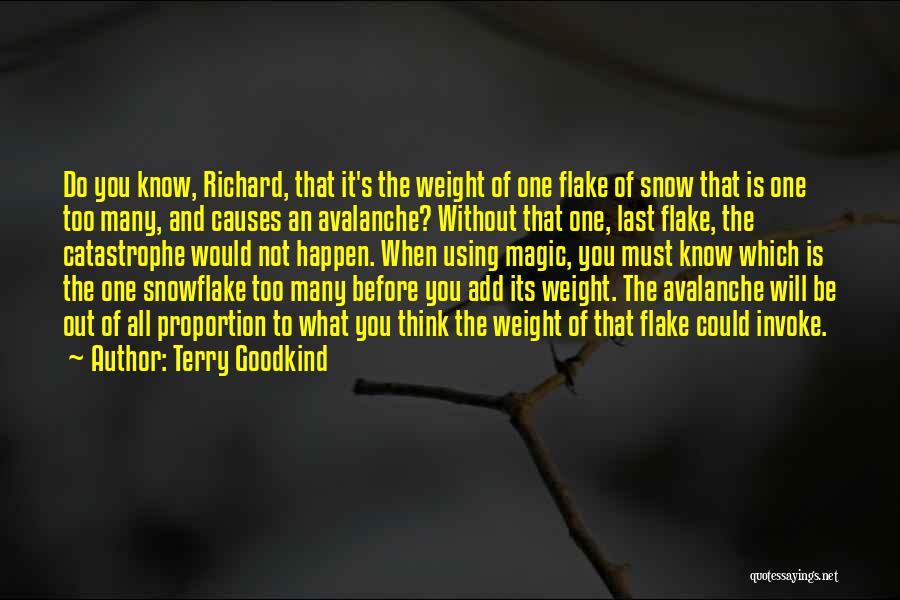 Flake Quotes By Terry Goodkind