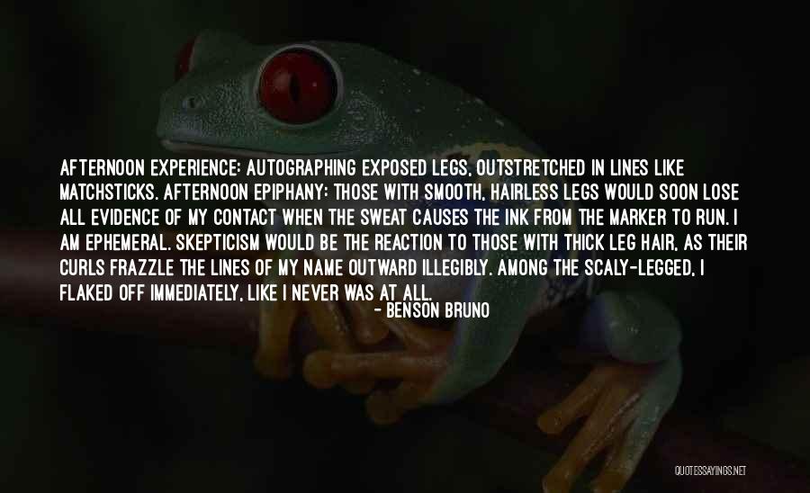 Flaked Quotes By Benson Bruno Flaked Quotes By Benson Bruno