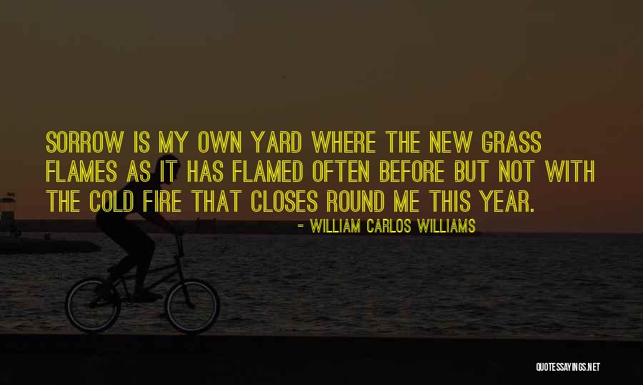 Flamed Quotes By William Carlos Williams