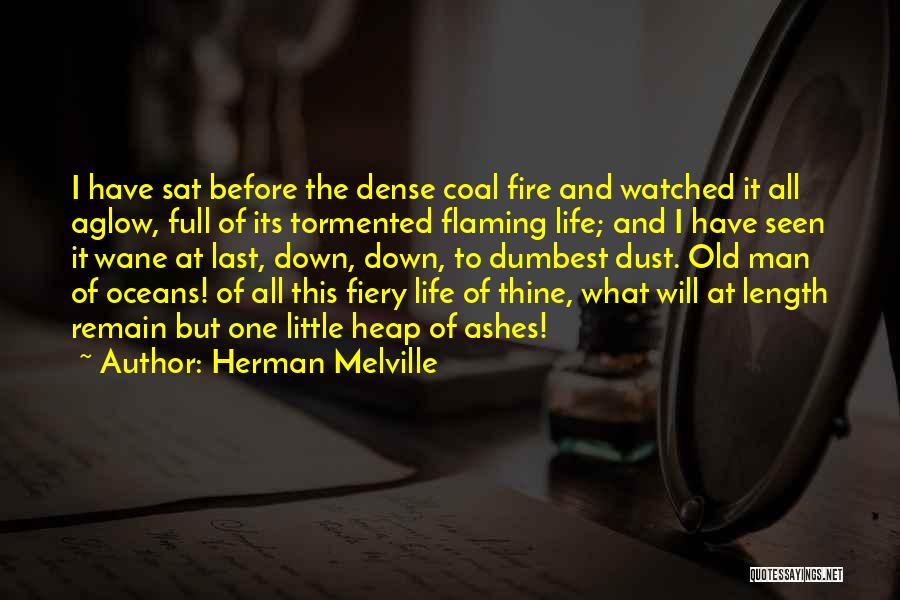 Flaming Quotes By Herman Melville