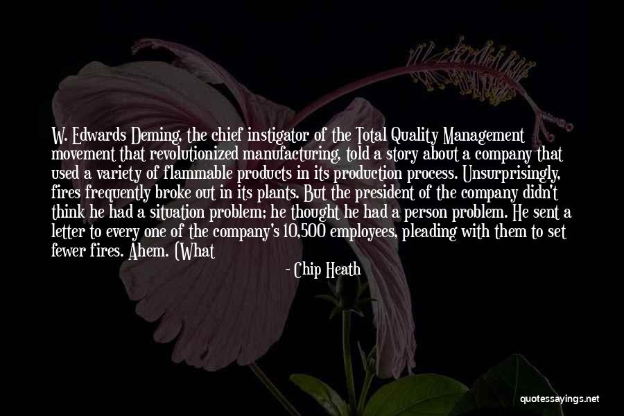 Flammable Quotes By Chip Heath