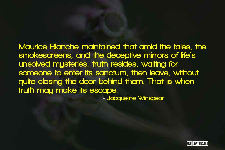 Flamson Junior Quotes By Jacqueline Winspear Flamson Junior Quotes By Jacqueline Winspear