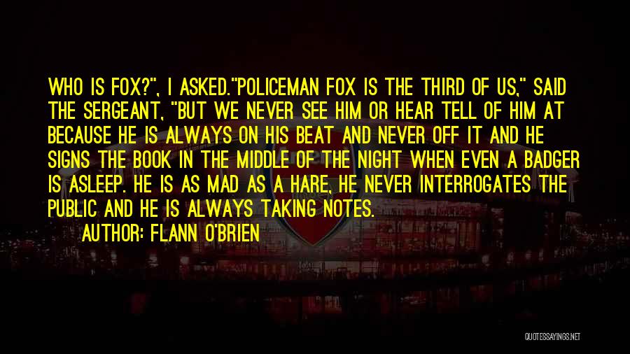 Flann O'brien The Third Policeman Quotes By Flann O'Brien