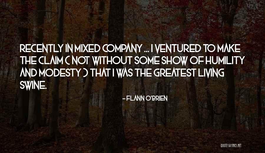 Flann Quotes By Flann O'Brien Flann Quotes By Flann O'Brien